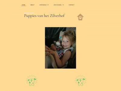 puppiesvanhetzilverhof.be snapshot