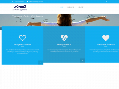 a-workinghand.com snapshot