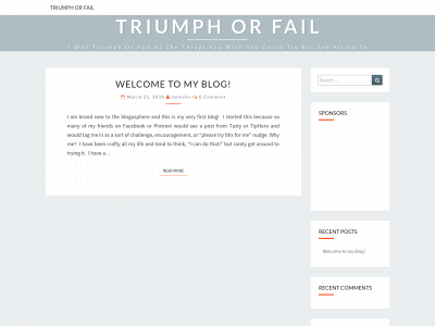 triumphorfail.com snapshot