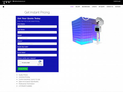 next-levelphotobooths.com snapshot