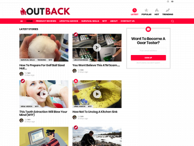 outbackpitstop.com snapshot