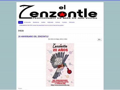 elzenzontle.org snapshot
