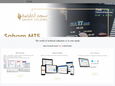 sahamholding.com snapshot