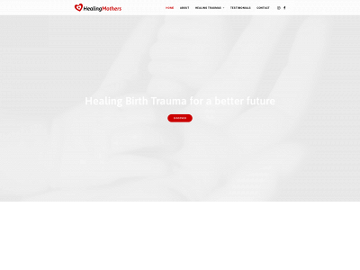 healingmothers.co.uk snapshot