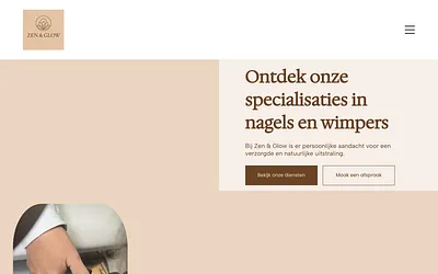 zenandglow.nl snapshot