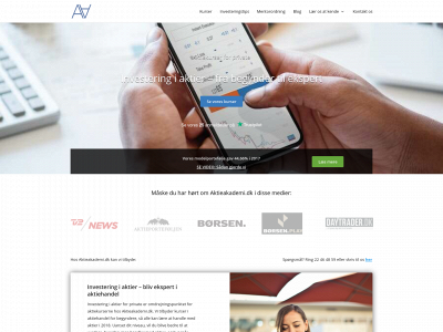aktieakademi.dk snapshot