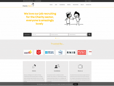 charitytalent.com snapshot