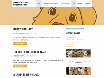 henrypawsonthegoldenretriever.com snapshot