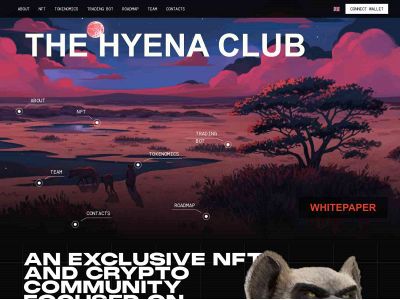thehyenaclub.com snapshot