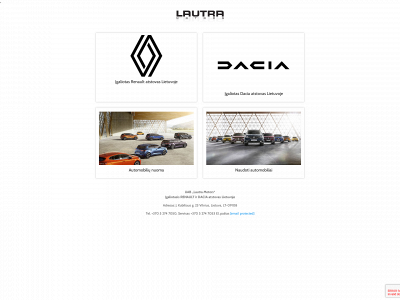 lautra.lt snapshot