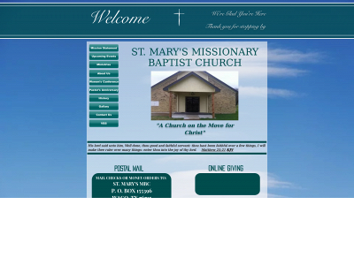 stmarysmbcwaco.com snapshot