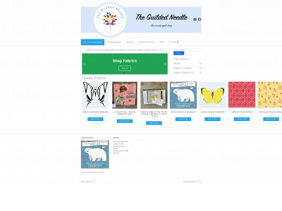 theguildedneedle.com snapshot