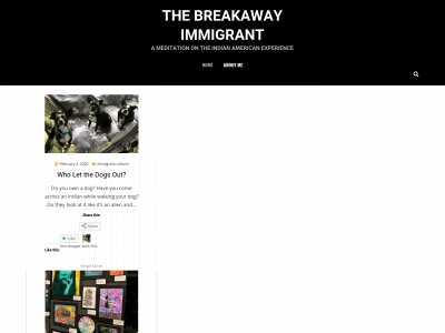 thebreakawayimmigrant.com snapshot