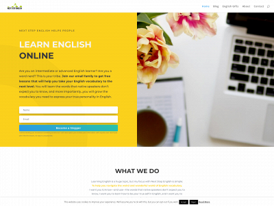 nextstepenglish.com snapshot