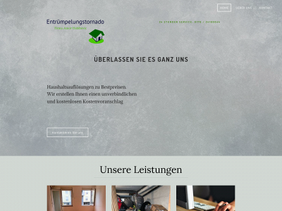 www.entrumpelungstornado.de snapshot