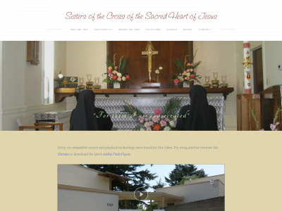 www.sistersofthecross.com snapshot