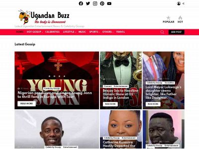 ugandanbuzz.com snapshot