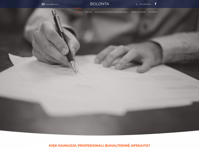 bolonta.lt snapshot