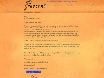praesent.info snapshot