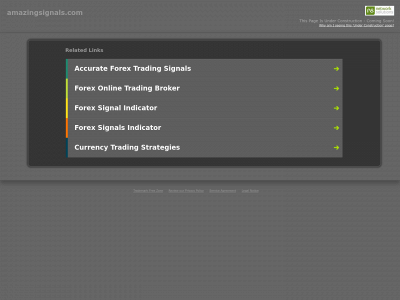 amazingsignals.com snapshot