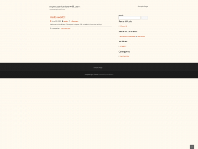 mymusetaylorswift.com snapshot