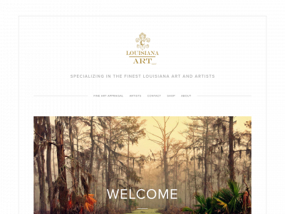 louisianaart.com snapshot