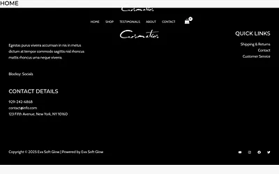 evasoftglow.com snapshot