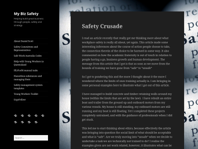 mybizsafety.net snapshot