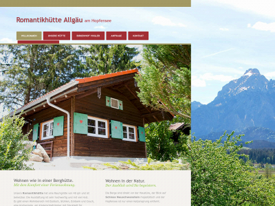 romantikhuette-allgaeu.de snapshot