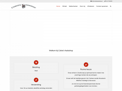 cobieskadoshop.nl snapshot