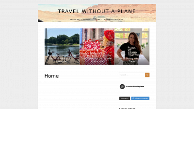 travelwithoutaplane.com snapshot