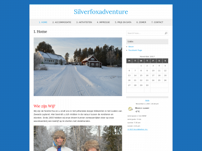 silverfoxadventure.com snapshot