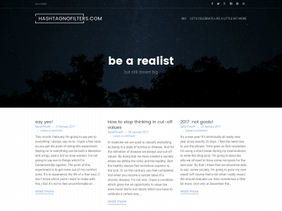 hashtagnofilters.com snapshot