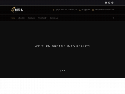 thedoorandwindow.com snapshot