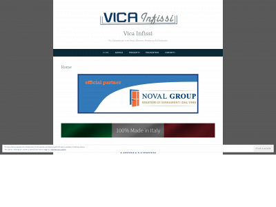 vicainfissi.com snapshot
