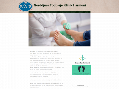 norddjursfodpleje.dk snapshot