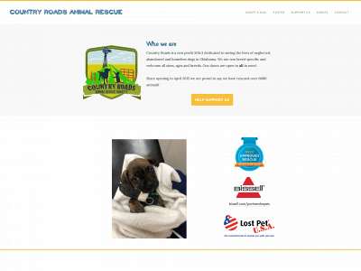 www.countryroadsanimalrescue.com snapshot