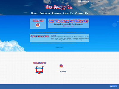 www.thejumpyco.com snapshot