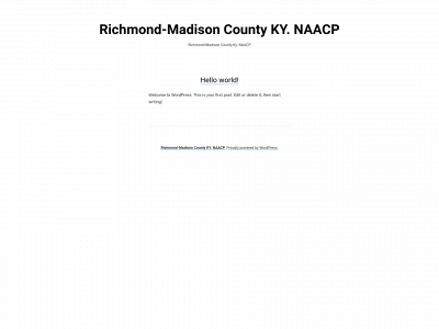 naacprichmondmadisonky.org snapshot