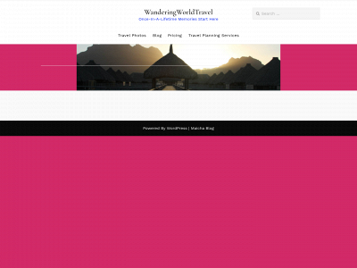 wanderingworldtravel.com snapshot