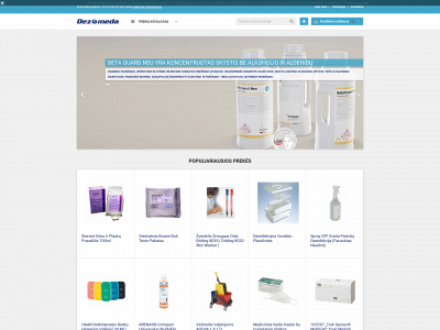 dezomeda.lt snapshot