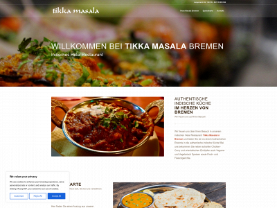 tikkamasala-bremen.de snapshot