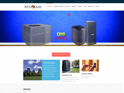 atlairhvac.com snapshot