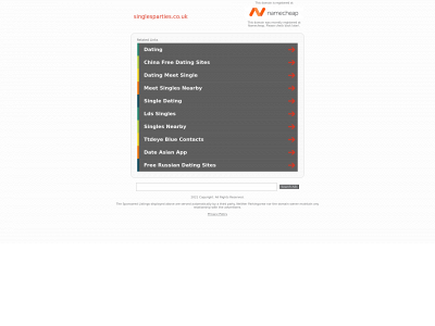 singlesparties.co.uk snapshot