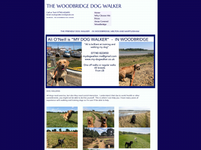 my-dogwalker.co.uk snapshot
