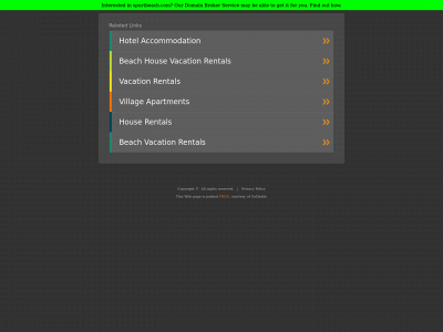 spurtbeach.com snapshot