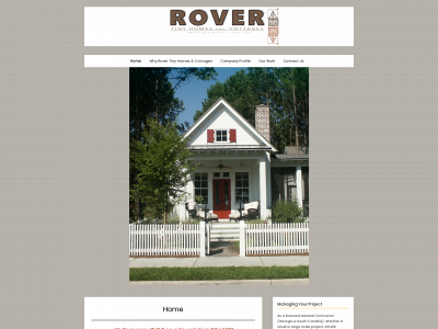 rovertinyhomesandcottages.com snapshot