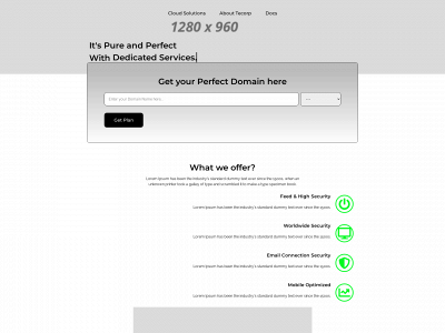 tecorpcloud.com snapshot