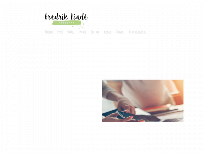 fredriklinde.se snapshot