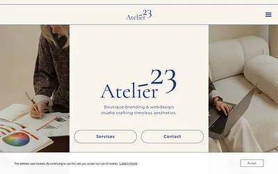 ateliervingt-trois.be snapshot